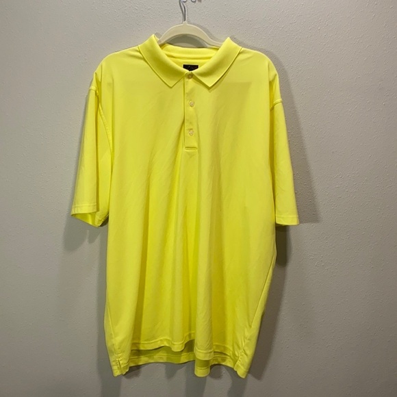 5 for $25 Greg Norman play dry‎ yellow polo - Picture 1 of 8